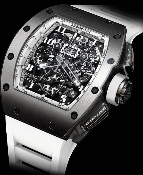 Richard Mille Replica Watch RM011 White Night Doux